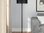ΦΩΤΙΣΤΙΚΟ ΔΑΠΕΔΟΥ TREVISO MEGAPAP ΜΕΤΑΛΛΟ/ΥΦΑΣΜΑ PVC ΧΡΩΜΑ ΜΑΥΡΟ 45X45X165ΕΚ.