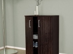 ΠΑΠΟΥΤΣΟΘΗΚΗ ΜΕΛΑΜΙΝΗΣ VICO MEGAPAP ΧΡΩΜΑ WENGE 60X33X81ΕΚ.