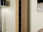 ΠΑΠΟΥΤΣΟΘΗΚΗ ΜΕΛΑΜΙΝΗΣ RENZO MEGAPAP 21 ΖΕΥΓΩΝ ΧΡΩΜΑ HONEY OAK 60X33X192ΕΚ.