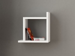 ΡΑΦΙΕΡΑ ΤΟΙΧΟΥ BOX MEGAPAP ΜΕΛΑΜΙΝΗΣ ΧΡΩΜΑ ΛΕΥΚΟ 30X22X30ΕΚ.