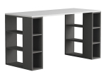 ΓΡΑΦΕΙΟ ΕΡΓΑΣΙΑΣ COLMAR MEGAPAP ΧΡΩΜΑ ΑΝΘΡΑΚΙ - ΛΕΥΚΟ 140X60X75ΕΚ