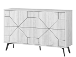 ΜΠΟΥΦΕΣ DUNE MEGAPAP ΧΡΩΜΑ ΛΕΥΚΟ ΑΝΤΙΚΕ 123X35X77,4ΕΚ.