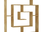 ΒΙΒΛΙΟΘΗΚΗ LABIRENT MEGAPAP ΧΡΩΜΑ ΦΥΣΙΚΟ ΟΞΙΑΣ 125X22X129ΕΚ.
