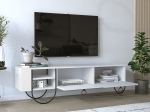 ΕΠΙΠΛΟ ΤΗΛΕΟΡΑΣΗΣ NORFOLK MEGAPAP ΧΡΩΜΑ ΛΕΥΚΟ 151X35X43ΕΚ.