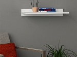 ΡΑΦΙΕΡΑ ΤΟΙΧΟΥ SIMPLE MEGAPAP ΜΕΛΑΜΙΝΗΣ ΧΡΩΜΑ ΛΕΥΚΟ 60X24X10ΕΚ.