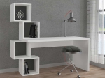 ΓΡΑΦΕΙΟ ΕΡΓΑΣΙΑΣ BALANCE MEGAPAP ΧΡΩΜΑ ΛΕΥΚΟ 153,5X60X140ΕΚ