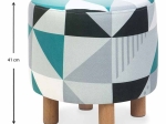 ΣΚΑΜΠΩ CONO-22 MEGAPAP ΥΦΑΣΜΑΤΙΝΟ ΠΟΛΥΧΡΩΜΟ 40X40X41ΕΚ.