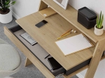 ΓΡΑΦΕΙΟ ΕΡΓΑΣΙΑΣ COWORK MEGAPAP ΧΡΩΜΑ ΦΥΣΙΚΟ ΟΞΙΑΣ 94X50X91ΕΚ.