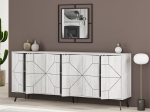 ΜΠΟΥΦΕΣ DUNE MEGAPAP ΧΡΩΜΑ ΛΕΥΚΟ ΑΝΤΙΚΕ 184X35X77,4ΕΚ.
