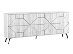 ΜΠΟΥΦΕΣ DUNE MEGAPAP ΧΡΩΜΑ ΛΕΥΚΟ ΑΝΤΙΚΕ 184X35X77,4ΕΚ.