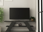 ΕΠΙΠΛΟ ΤΗΛΕΟΡΑΣΗΣ FARFALLA MEGAPAP ΧΡΩΜΑ ΑΝΘΡΑΚΙ 120X33,5X40ΕΚ.