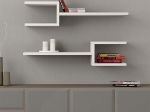 ΡΑΦΙΕΡΑ ΤΟΙΧΟΥ FORK MEGAPAP 2 ΤΕΜΑΧΙΩΝ ΧΡΩΜΑ ΛΕΥΚΟ 75X19,5X18ΕΚ.