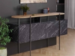 ΜΠΟΥΦΕΣ HANLEY MEGAPAP ΧΡΩΜΑ ΜΑΥΡΟ ΕΦΕ ΜΑΡΜΑΡΟΥ 150X38X86,2ΕΚ.
