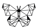 ΔΙΑΚΟΣΜΗΤΙΚΟ ΤΟΙΧΟΥ BUTTERFLY MEGAPAP ΜΕΤΑΛΛΙΚΟ ΧΡΩΜΑ ΜΑΥΡΟ 50X2X35ΕΚ.