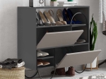 ΠΑΠΟΥΤΣΟΘΗΚΗ ΜΕΛΑΜΙΝΗΣ NORFOLK MEGAPAP ΧΡΩΜΑ ΑΝΘΡΑΚΙ 97X35X94,5ΕΚ.