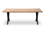 ΤΡΑΠΕΖΙ WALTER MEGAPAP MDF - ΜΕΤΑΛΛΙΚΟ ΧΡΩΜΑ ΑΚΑΚΙΑΣ 200X100X75ΕΚ.