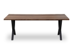 ΤΡΑΠΕΖΙ WALTER MEGAPAP MDF - ΜΕΤΑΛΛΙΚΟ ΧΡΩΜΑ ΚΑΡΥΔΙ 200X100X75ΕΚ.