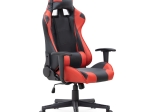 ΚΑΡΕΚΛΑ ΓΡΑΦΕΙΟΥ GAMING ALONSO MEGAPAP ΑΠΟ ΤΕΧΝΟΔΕΡΜΑ ΧΡΩΜΑ ΚΟΚΚΙΝΟ - ΜΑΥΡΟ 67X70X125/135 ΕΚ.