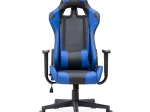 ΚΑΡΕΚΛΑ ΓΡΑΦΕΙΟΥ GAMING ALONSO MEGAPAP ΑΠΟ ΤΕΧΝΟΔΕΡΜΑ ΧΡΩΜΑ ΜΠΛΕ - ΜΑΥΡΟ 67X70X125/135 ΕΚ.
