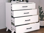 ΣΥΡΤΑΡΙΕΡΑ ΜΕΛΑΜΙΝΗΣ DACOTA MEGAPAP ΧΡΩΜΑ ΛΕΥΚΟ 76X44X86,4ΕΚ.