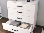 ΣΥΡΤΑΡΙΕΡΑ ΜΕΛΑΜΙΝΗΣ DACOTA MEGAPAP ΧΡΩΜΑ ΛΕΥΚΟ 76X44X86,4ΕΚ.