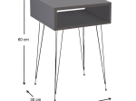 ΚΟΜΟΔΙΝΟ ΜΕΛΑΜΙΝΗΣ SCOTT MEGAPAP ΧΡΩΜΑ ΑΝΘΡΑΚΙ 40X30X60ΕΚ.