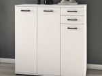 ΠΑΠΟΥΤΣΟΘΗΚΗ - ΝΤΟΥΛΑΠΙ POLLY MEGAPAP ΧΡΩΜΑ ΛΕΥΚΟ 108X35X108ΕΚ.
