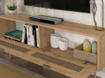 ΕΠΙΠΛΟ ΤΗΛΕΟΡΑΣΗΣ SIRONA MEGAPAP ΧΡΩΜΑ SAPPHIRE OAK 140X30X55ΕΚ.