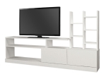 ΣΥΝΘΕΣΗ ΤΗΛΕΟΡΑΣΗΣ PESARO MEGAPAP ΧΡΩΜΑ ΛΕΥΚΟ 165X25X91,3ΕΚ.