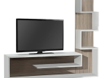 ΕΠΙΠΛΟ ΤΗΛΕΟΡΑΣΗΣ METENI MEGAPAP ΧΡΩΜΑ ΛΕΥΚΟ - CORDOBA 149,5X29,5X120ΕΚ.