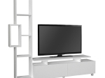 ΣΥΝΘΕΣΗ ΤΗΛΕΟΡΑΣΗΣ TULIP MEGAPAP ΧΡΩΜΑ ΛΕΥΚΟ 160X29,5X160ΕΚ.