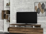 ΣΥΝΘΕΣΗ ΤΗΛΕΟΡΑΣΗΣ TULIP MEGAPAP ΧΡΩΜΑ ΛΕΥΚΟ - ΚΑΡΥΔΙ 160X29,5X160ΕΚ.