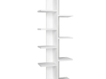 ΒΙΒΛΙΟΘΗΚΗ TREE MEGAPAP ΧΡΩΜΑ ΛΕΥΚΟ 45X21,4X121,8ΕΚ.