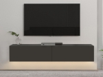 ΕΠΙΠΛΟ ΤΗΛΕΟΡΑΣΗΣ ΕΠΙΤΟΙΧΙΟ ARISTO MEGAPAP ΜΕ LED ΧΡΩΜΑ ΑΝΘΡΑΚΙ 135X31,6X25ΕΚ.