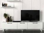ΕΠΙΠΛΟ ΤΗΛΕΟΡΑΣΗΣ MARETA MEGAPAP ΧΡΩΜΑ ΛΕΥΚΟ 180X31,3X42ΕΚ.