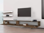 ΕΠΙΠΛΟ ΤΗΛΕΟΡΑΣΗΣ NIRVANA MEGAPAP ΧΡΩΜΑ ΚΑΡΥΔΙ - ΛΕΥΚΟ 180X31,3X41,7ΕΚ.