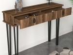 ΚΟΝΣΟΛΑ HELSINKI MEGAPAP ΧΡΩΜΑ ΚΑΡΥΔΙ 120X35,5X90ΕΚ.