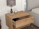 ΚΟΜΟΔΙΝΟ ΕΠΙΤΟΙΧΙΟ ΜΕΛΑΜΙΝΗΣ SONE MEGAPAP ΧΡΩΜΑ SAPPHIRE OAK 60X40X35ΕΚ.