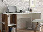 ΓΡΑΦΕΙΟ ΕΡΓΑΣΙΑΣ CORAL MEGAPAP ΧΡΩΜΑ ΛΕΥΚΟ - ΚΑΡΥΔΙ 140X60X75ΕΚ.