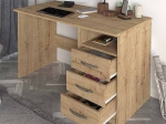 ΓΡΑΦΕΙΟ ΕΡΓΑΣΙΑΣ ELDORIS MEGAPAP ΧΡΩΜΑ SAPPHIRE OAK 120X60X75ΕΚ.