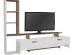 ΣΥΝΘΕΣΗ ΤΗΛΕΟΡΑΣΗΣ SIMAL MEGAPAP ΜΕ LED ΧΡΩΜΑ ΛΕΥΚΟ - CORDOBA 168,2X31,3X120ΕΚ.