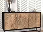 ΜΠΟΥΦΕΣ THEMIS MEGAPAP ΧΡΩΜΑ ΜΑΥΡΟ - SAPPHIRE OAK 150X35X83,6ΕΚ.
