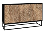 ΜΠΟΥΦΕΣ THEMIS MEGAPAP ΧΡΩΜΑ ΜΑΥΡΟ - SAPPHIRE OAK 150X35X83,6ΕΚ.