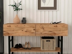 ΚΟΝΣΟΛΑ ARON MEGAPAP ΧΡΩΜΑ ATLANTIC PINE 138,8X41X75,7ΕΚ.
