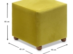 ΣΚΑΜΠΩ RANMA MEGAPAP ΥΦΑΣΜΑΤΙΝΟ ΧΡΩΜΑ ΛΑΔΙ 40X40X40ΕΚ.