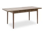 ΤΡΑΠΕΖΙ BRUNO MEGAPAP ΕΠΕΚΤΕΙΝΟΜΕΝΟ ΑΠΟ MDF/ ΞΥΛΟ ΧΡΩΜΑ ΑΝΟΙΧΤΟ ΚΑΡΥΔΙ 130/168X80X77ΕΚ.