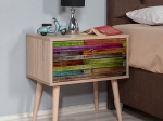 ΚΟΜΟΔΙΝΟ SOHO MEGAPAP ΑΠΟ ΜΕΛΑΜΙΝΗ ΧΡΩΜΑ SONOMA 60X40X61ΕΚ.