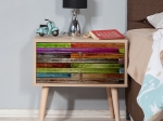 ΚΟΜΟΔΙΝΟ SOHO MEGAPAP ΑΠΟ ΜΕΛΑΜΙΝΗ ΧΡΩΜΑ SONOMA 60X40X61ΕΚ.