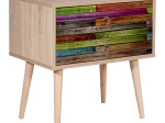 ΚΟΜΟΔΙΝΟ SOHO MEGAPAP ΑΠΟ ΜΕΛΑΜΙΝΗ ΧΡΩΜΑ SONOMA 60X40X61ΕΚ.