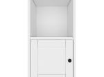 ΚΟΜΟΔΙΝΟ FELIX MEGAPAP ΧΡΩΜΑ ΛΕΥΚΟ 33,6X30X65,4ΕΚ.
